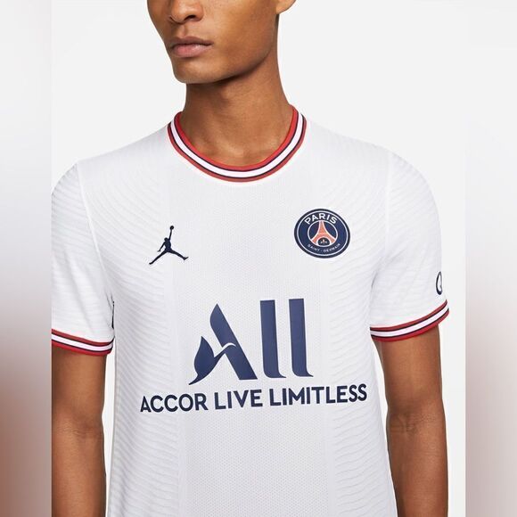 Nike Jordan PSG ADV Paris Saint-Germain Soccer Jersey - Picture 3 of 12